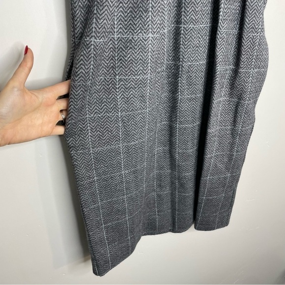 Diane VON FURSTENBERG Bund Wool Blend Short Cap Sleeve Dress Size 4 - Picture 10 of 11